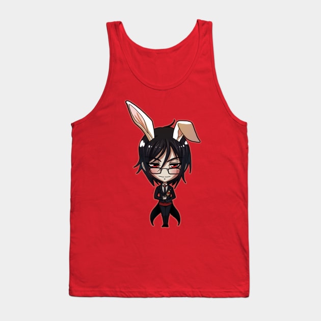 Sebastian in Wonderland Tank Top by DasGnomo